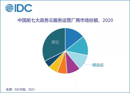 移動云躋身中國政務云市場前三，IDC報告揭示市場格局新變化